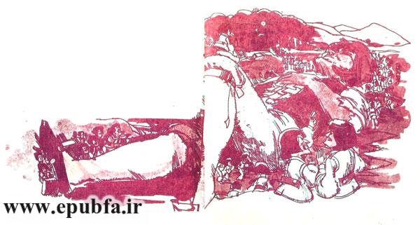 کتاب قصه کودکانه گالیور در جزیره کوتولهها - سفرهای گالیور-آرشیو قصه و داستان قدیمی ایپابفا